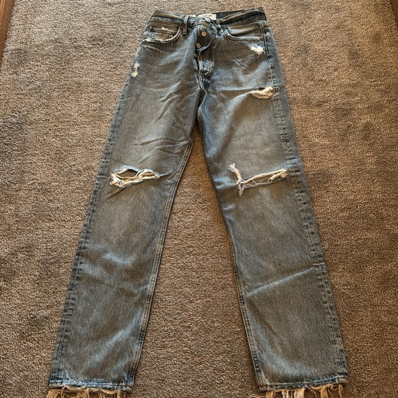 Agolde 90’s Mid Rise Loose Jeans, 23 - Picture 2 of 7
